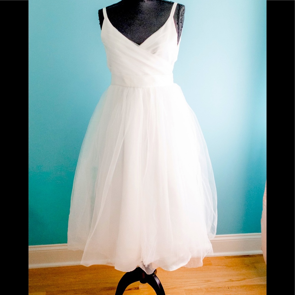 White dress